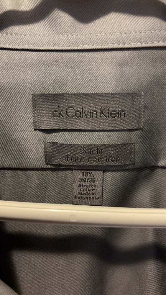 Calvin Klein Slim Fit Non Iron Dress Shirt